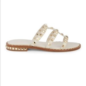 Ash pop studded slide sandals studded rock stud